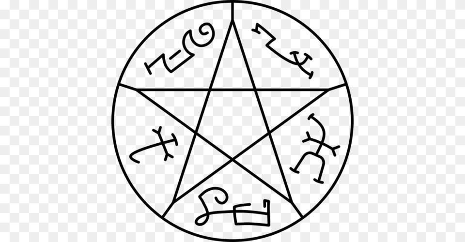 Angel Banishing Sigil Supernatural Symbols Devil39s Trap, Symbol, Star Symbol Free Transparent Png