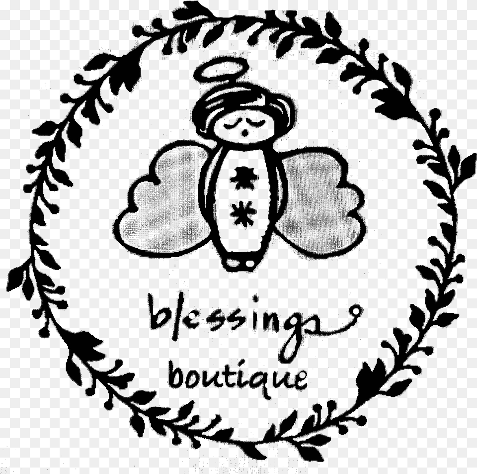Angel Blessings Boutique Blessings Boutique, Logo, Emblem, Symbol, Text Png Image