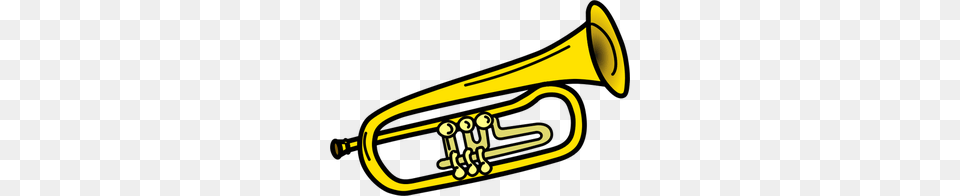 Angel Blowing Trumpet Clip Art, Brass Section, Flugelhorn, Musical Instrument, Horn Free Png Download