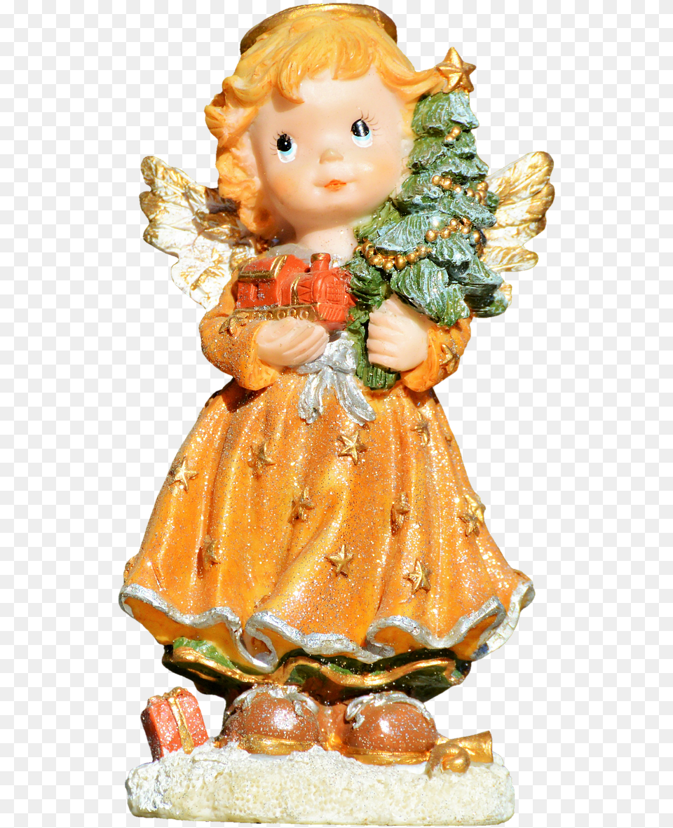 Angel Christmas Angel Christmas Thien Than Giang Sinh, Figurine, Doll, Toy, Face Free Png