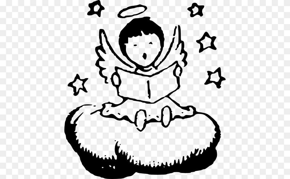 Angel Clipart Book, Baby, Person, Face, Head Free Png