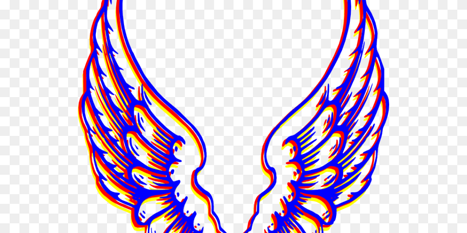 Angel Clipart Colorful Picsart Wings Hd, Accessories, Jewelry, Necklace, Pattern Png Image
