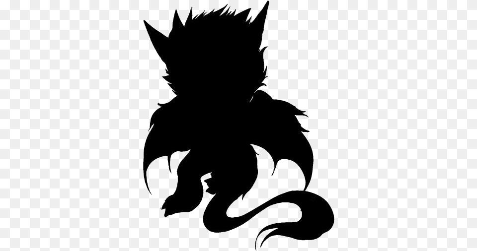 Angel Dragon, Silhouette Png