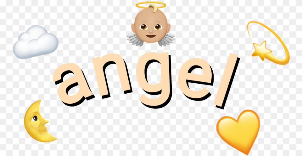 Angel Emoji Crown Tumblr Angel Emoji Crown, Baby, Person, Face, Head Png