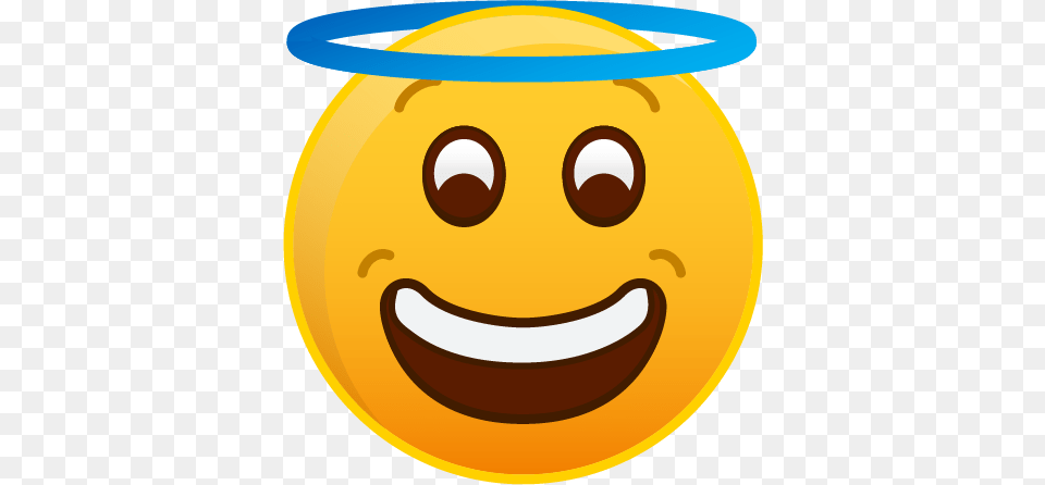 Angel Emoji Emoji, Toy, Face, Head, Person Png