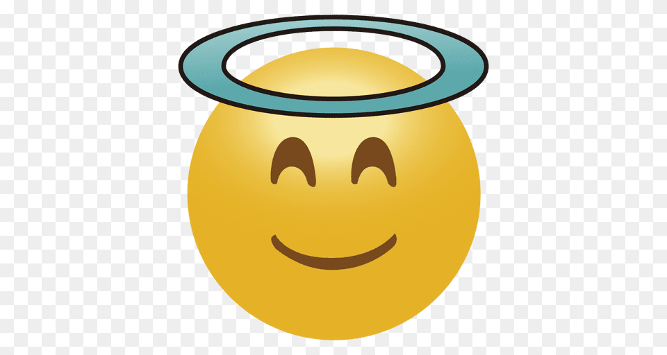 Angel Emoji Emoticon, Sphere, Jar, Logo Free Png Download