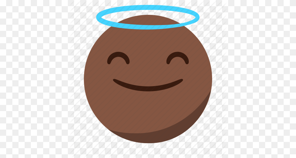 Angel Emoji Emoticon Face Happy Smile Icon, Jar, Pottery, Vase, Blade Free Transparent Png