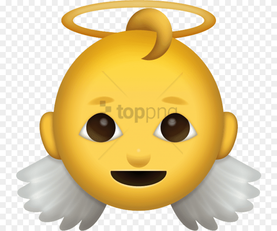 Angel Emoji Images Angel Emoji, Toy Free Transparent Png
