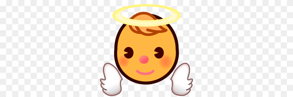 Angel Emojidex, Face, Head, Person, Baby Png Image