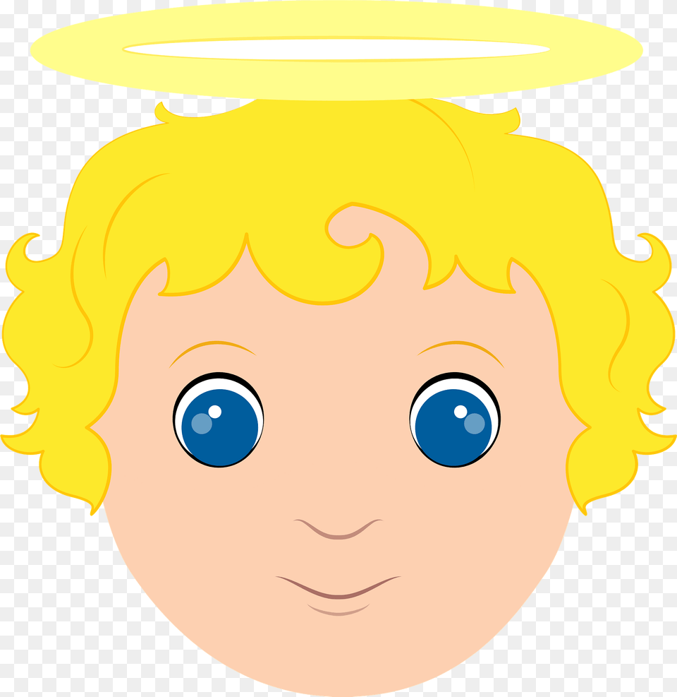 Angel Face Clipart, Baby, Person, Head, Toy Free Transparent Png