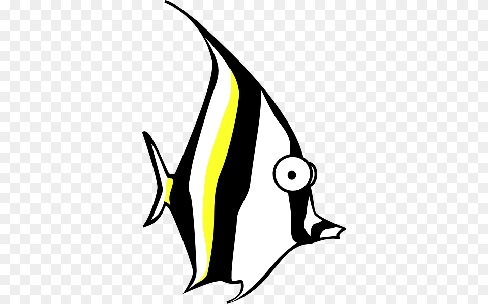 Angel Fish Clip Art, Angelfish, Animal, Sea Life, Bow Free Png