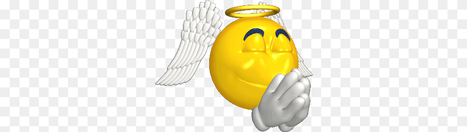 Angel Gif Sticker Find U0026 Share On Giphy Funny Emoji Angel Emoji Gif, Ammunition, Grenade, Weapon, People Free Transparent Png