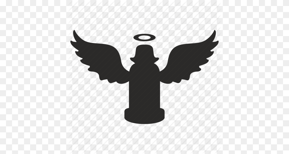 Angel God Hero Saint Statue Wings Icon Png Image