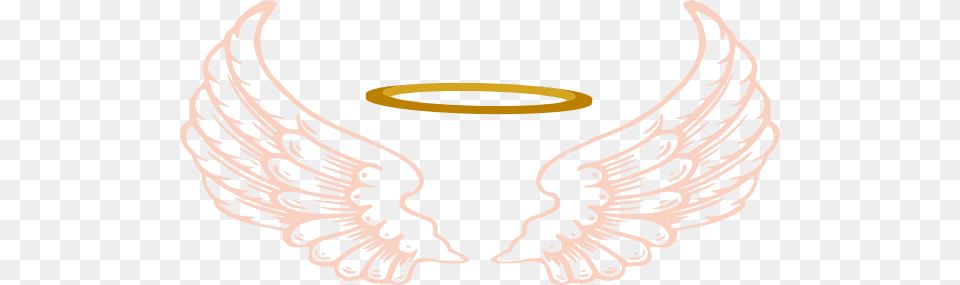 Angel Halo With Wings Clip Art, Accessories, Jewelry Free Png