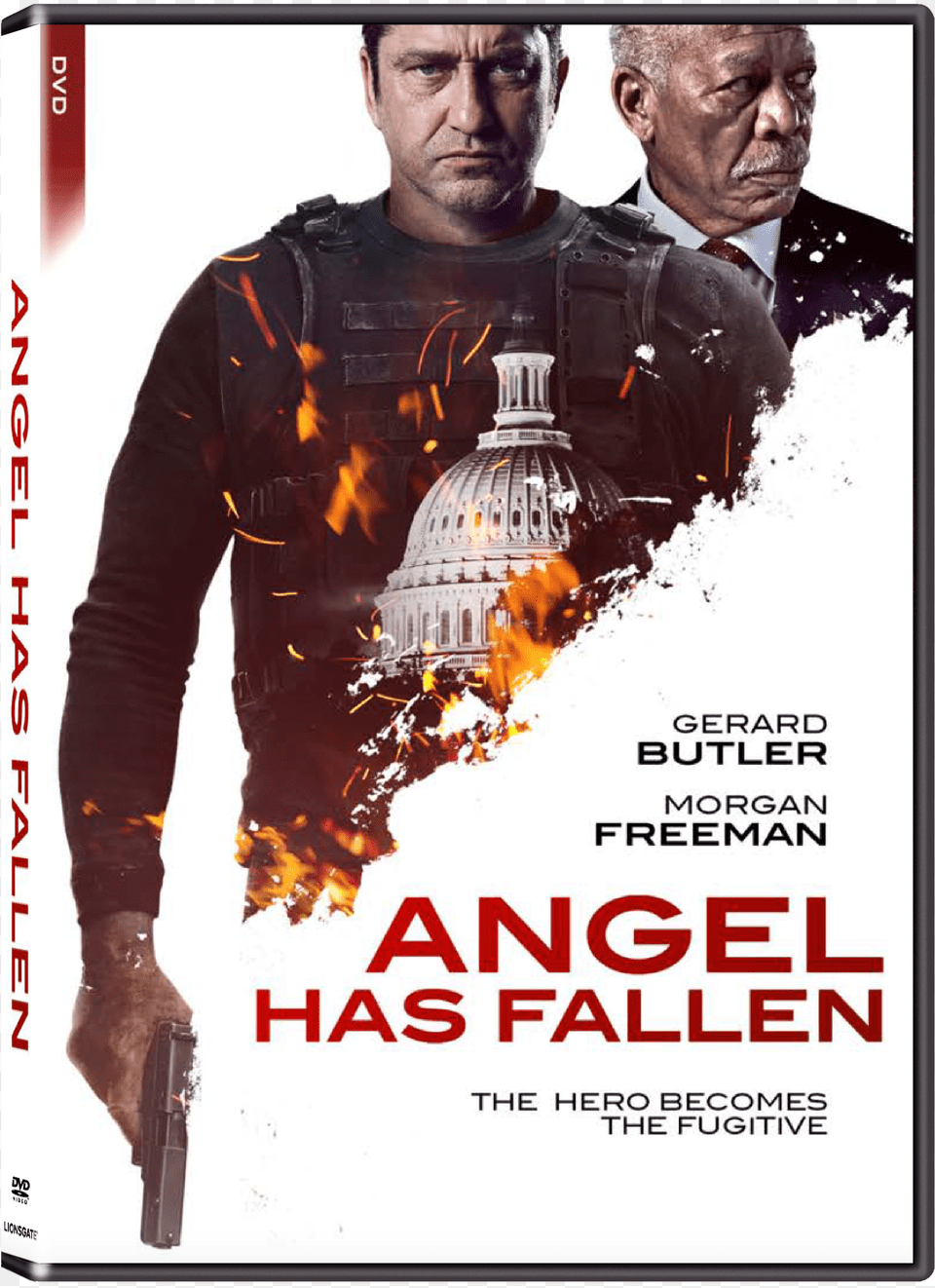 Angel Has Fallen Blu Ray, Advertisement, Poster, Adult, Person Png Image