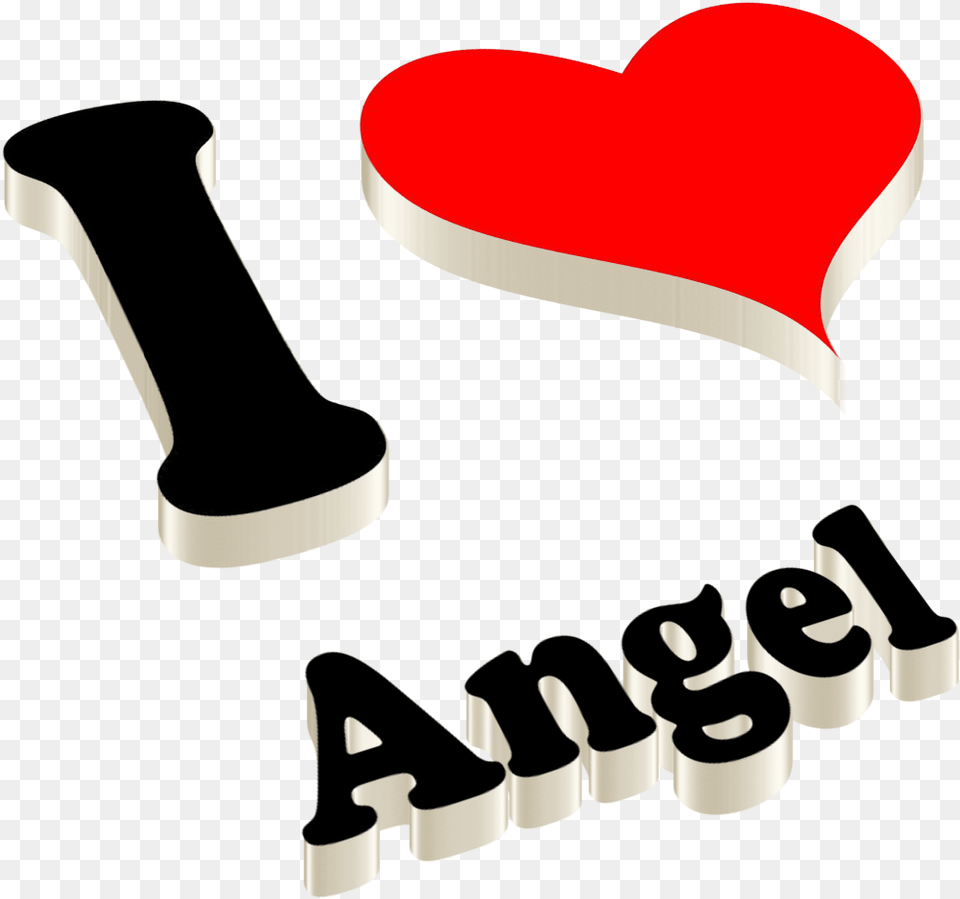 Angel Heart Name Transparent Heart, Brush, Device, Tool Free Png