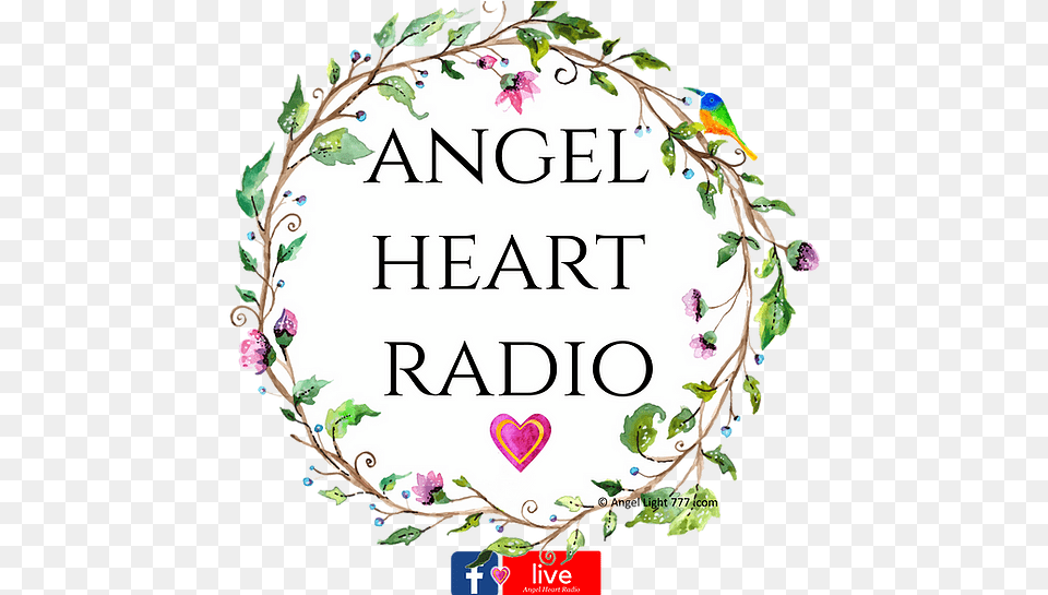 Angel Heart Radio Light 777 Decorative, Book, Publication, Pattern, Dessert Png Image