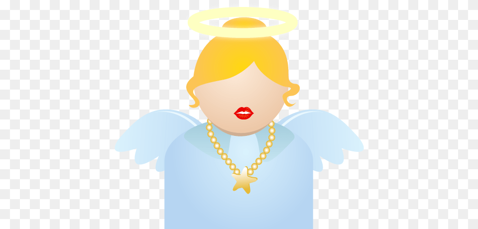 Angel Icon Ico Or Icns Angel, Accessories, Jewelry, Necklace, Baby Free Png Download