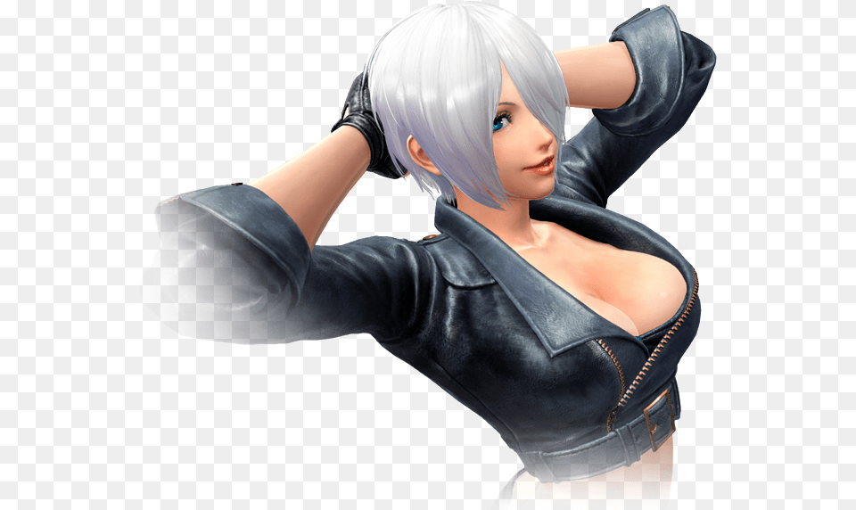 Angel Kofxiv Angel Kof Xiv, Adult, Person, Jacket, Female Free Png