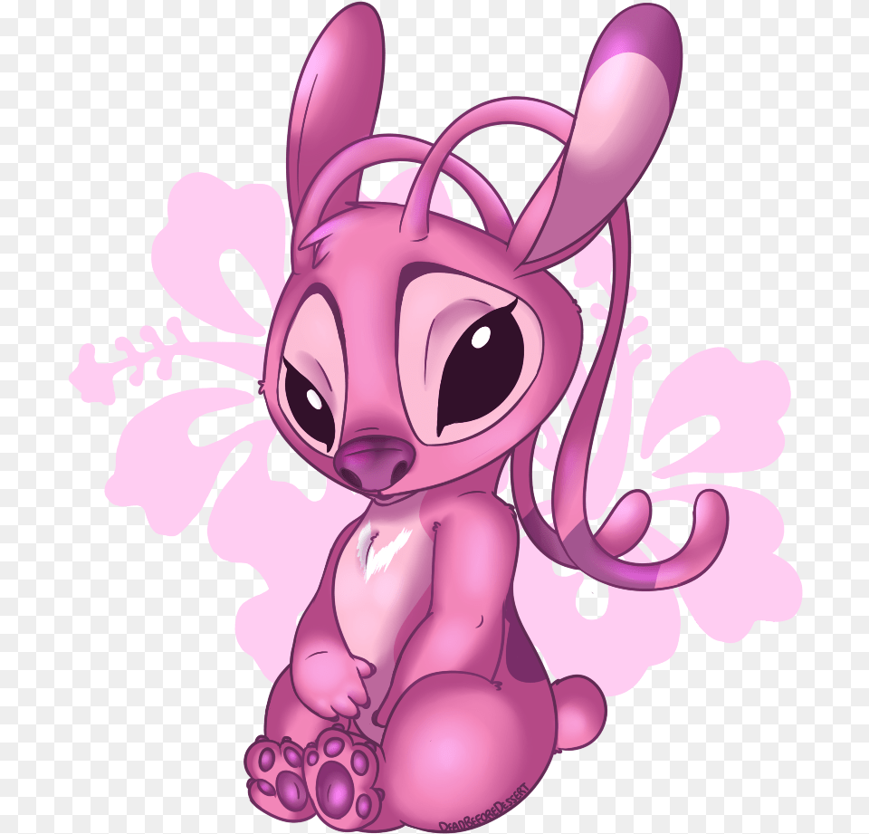 Angel Lilo And Stitch Art, Graphics, Purple, Flower, Plant Free Png