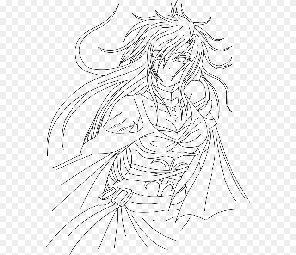 Angel Line Art Line Art, Gray Free Transparent Png