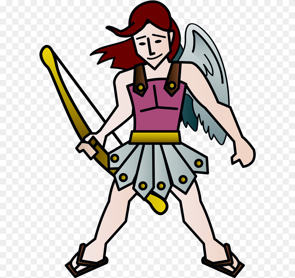 Angel Love Cartoon, Clothing, Costume, Person, Face Free Transparent Png