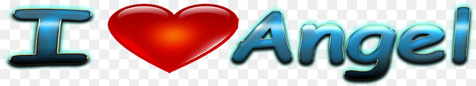 Angel Love Name Heart Design Name Angel In A Heart, Logo Free Png Download