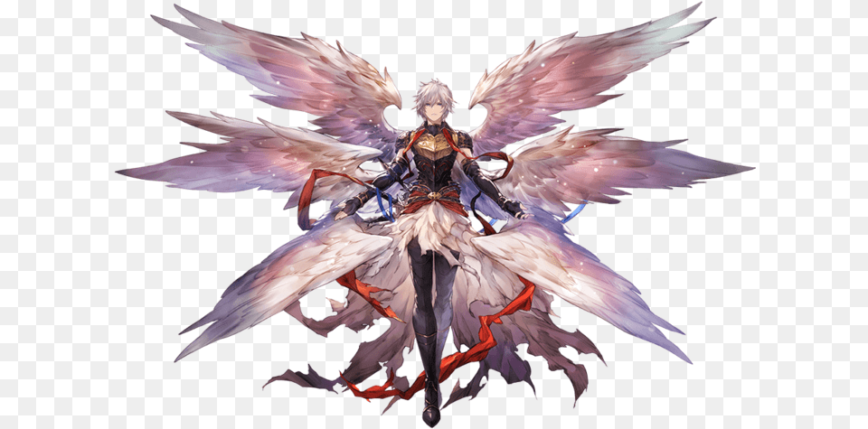 Angel Lucifer Shingeki No Bahamut Download Granblue Fantasy Characters Angels, Animal, Bird, Adult, Bride Png