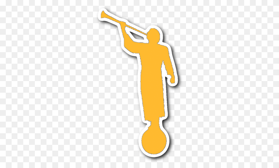 Angel Moroni Die Cut Sticker Flaretrend, People, Person Free Transparent Png