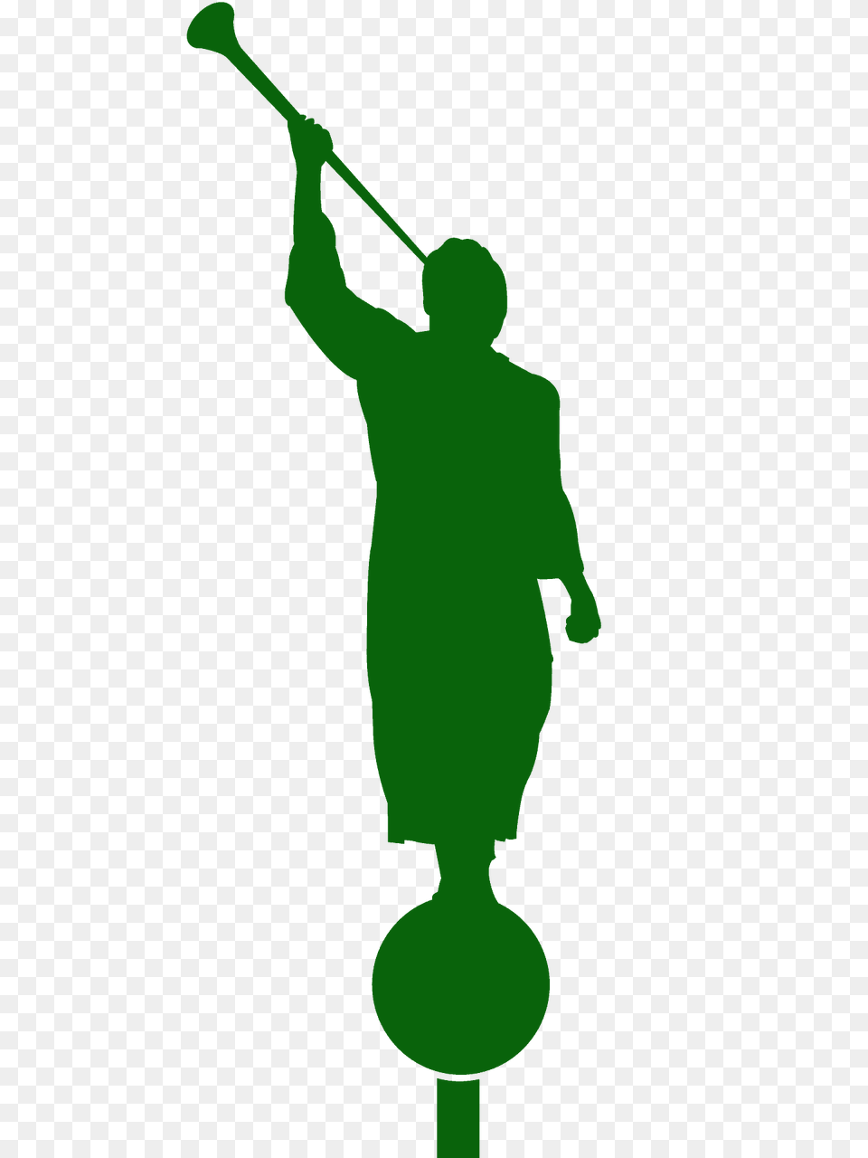 Angel Moroni Silhouette, People, Person Free Png