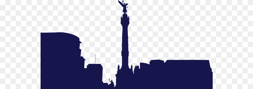 Angel Of Independence Silhouette, Cross, Symbol, Lighting Png Image