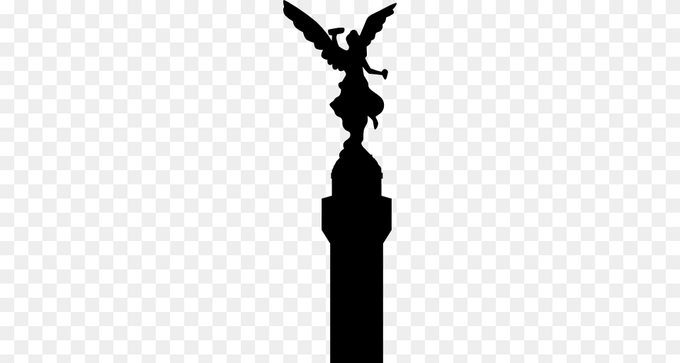 Angel Of Independence Of Mexico, Silhouette Free Transparent Png