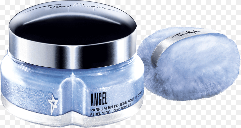 Angel Perfuming Body Powder In A Jar Thierry Mugler Angel Perfuming Body Powder, Face, Head, Person, Cosmetics Free Transparent Png