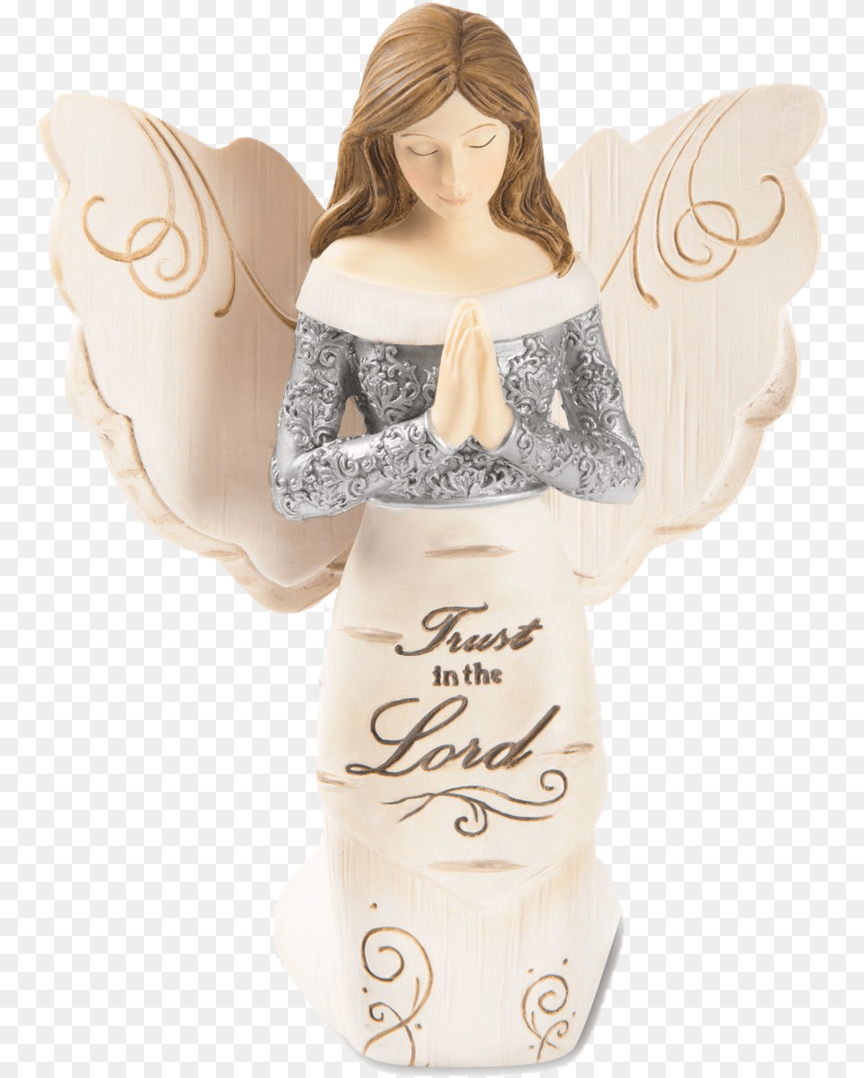 Angel Praying Kneeling Image Angel, Adult, Female, Figurine, Person Free Png