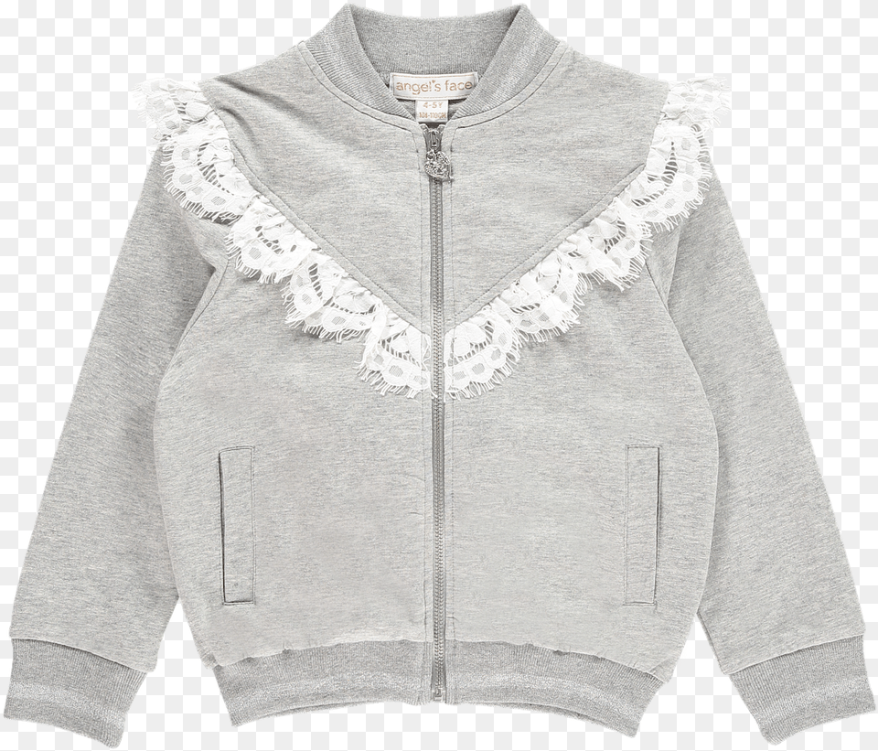 Angel S Face Girls Grey Tracksuit Sweater, Sweatshirt, Knitwear, Clothing, Hoodie Free Png
