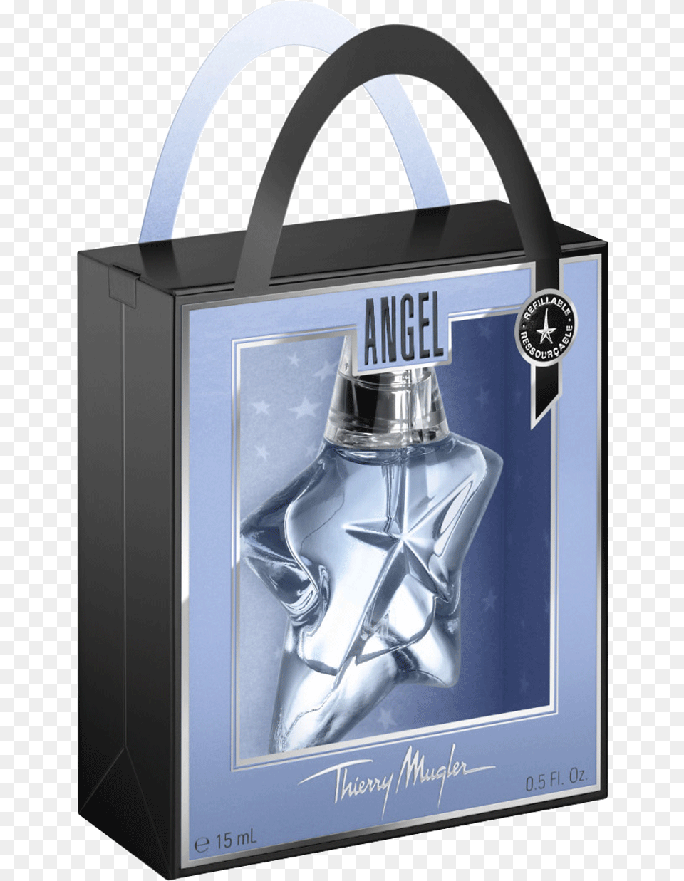 Angel Seducing Offer Thierry Mugler Angel 15ml Refillable Edp Spray, Bag, Bottle, Accessories, Handbag Free Transparent Png