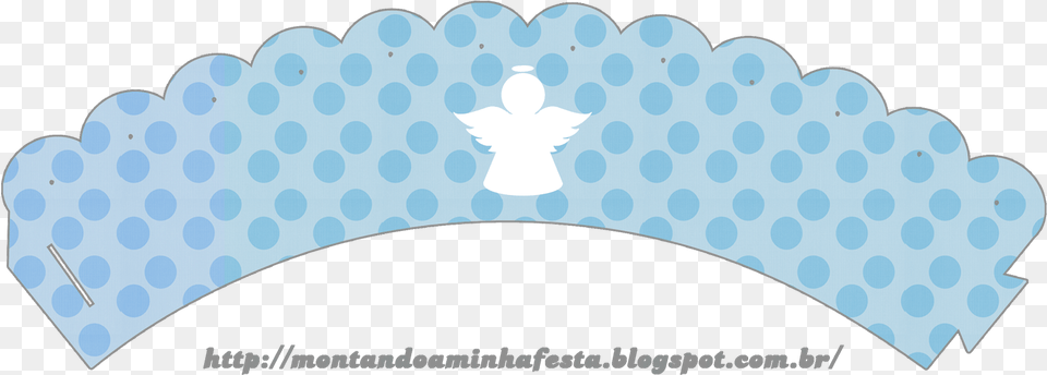 Angel Silhouette Angel Silhouette Papers In Light Blue Wrapper Para Cupcakes, Accessories, Outdoors, Jewelry, Nature Free Png Download