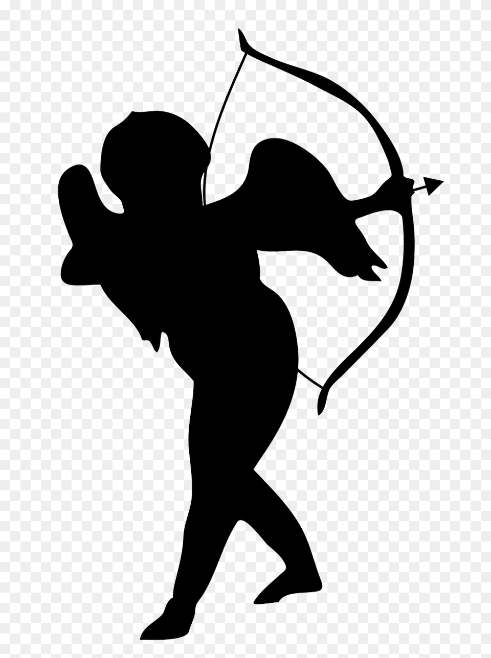 Angel Silhouettes, Silhouette, Adult, Person, Woman Free Transparent Png