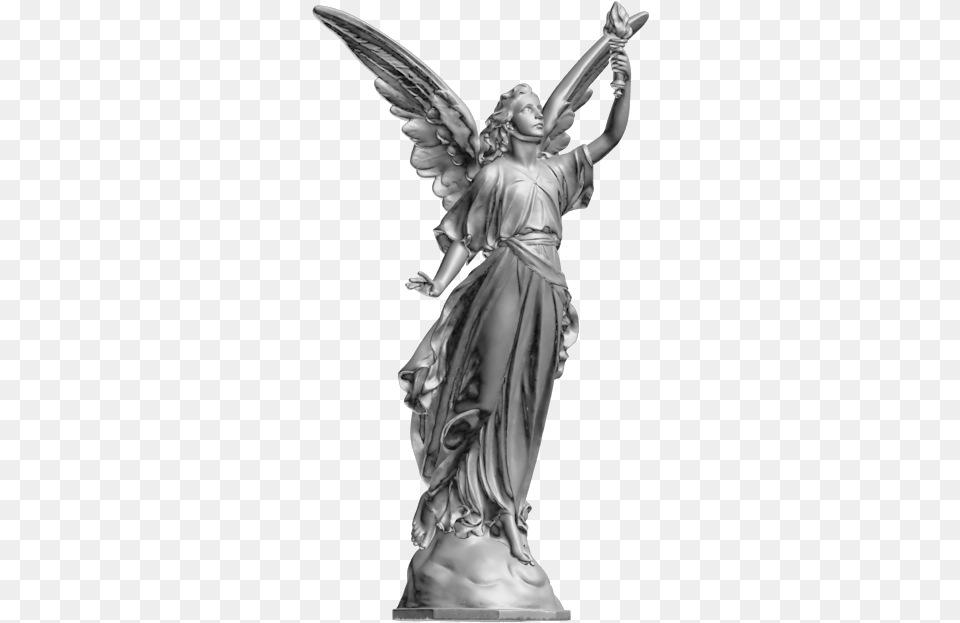 Angel Statue 3d Model, Adult, Bride, Female, Person Free Png Download