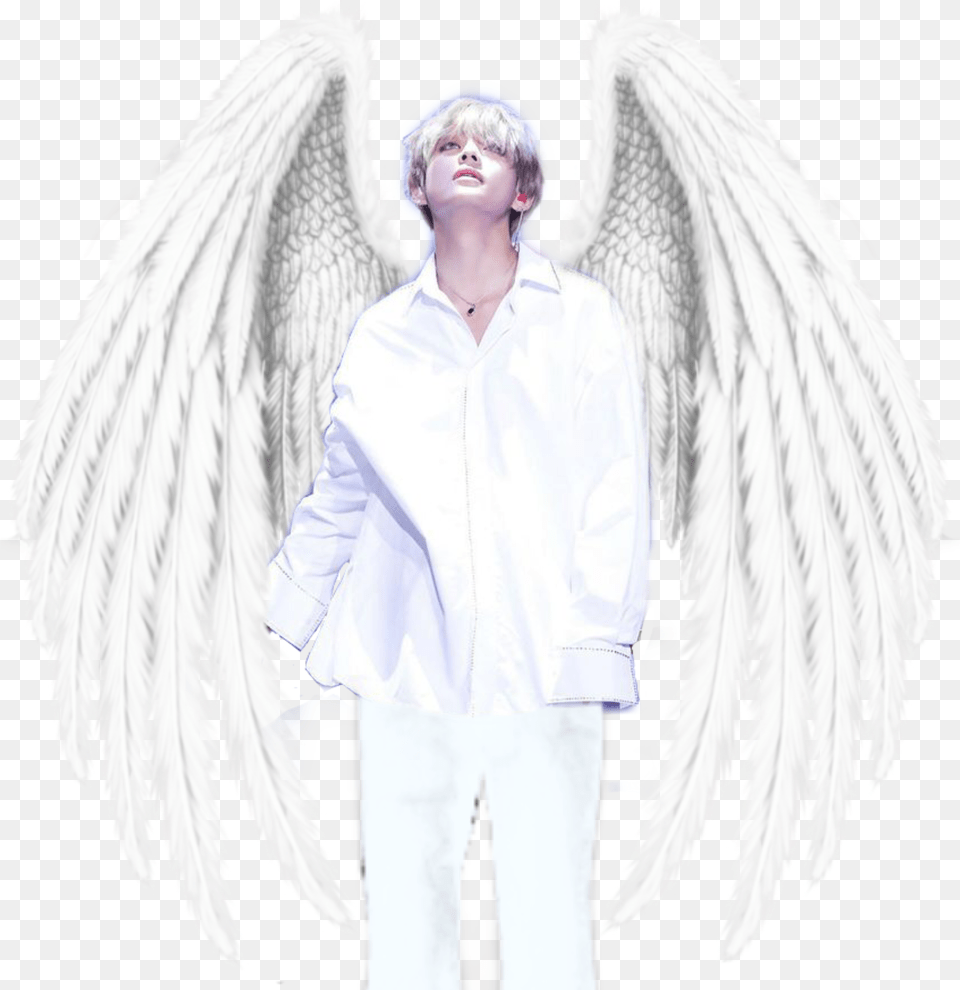 Angel Taehyung To Go With The Demon Jennie Png