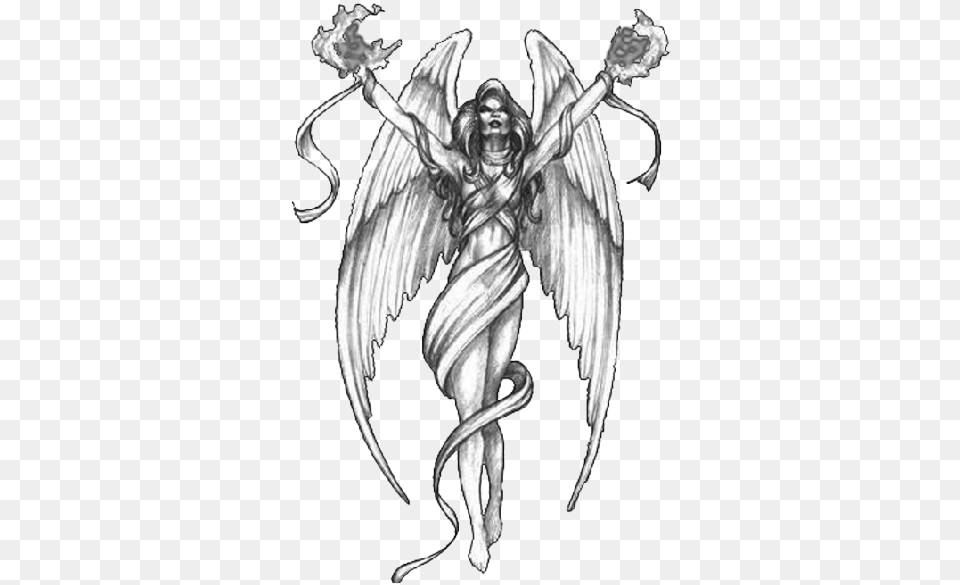 Angel Tattoos Image File Angel Tattoo Designs, Accessories, Adult, Bride, Female Png