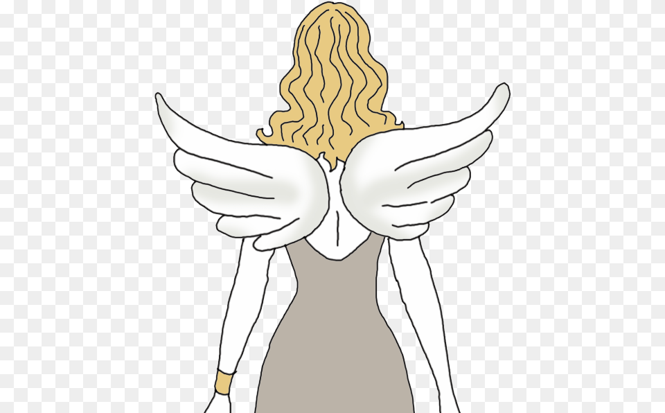 Angel Tea Cartoon, Baby, Person, Face, Head Free Png Download