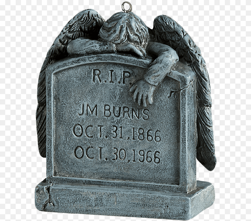 Angel Tombstone Horror Ornament Headstone, Gravestone, Tomb, Person Png