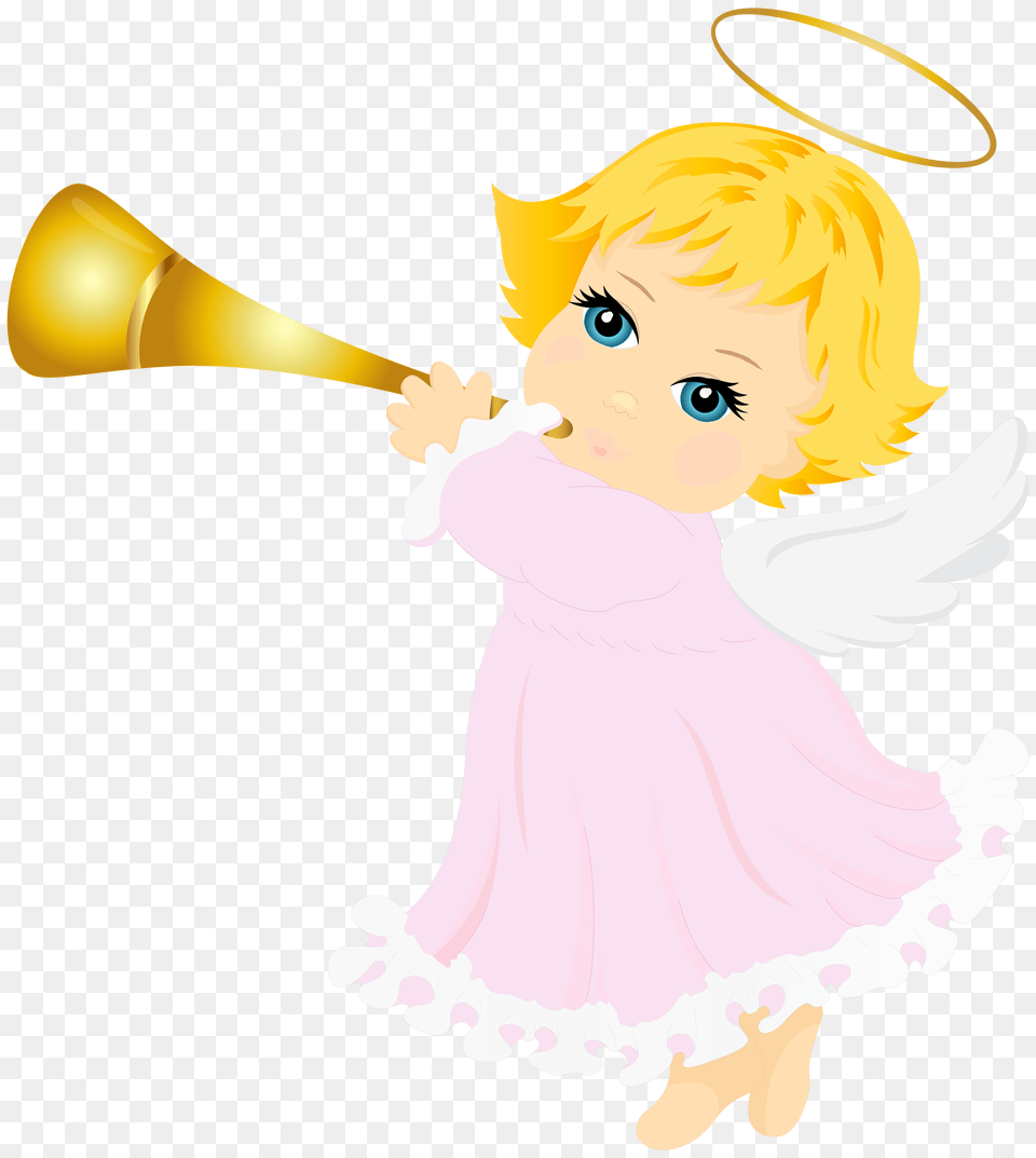 Angel Clip Art, Baby, Person, Brass Section, Face Free Transparent Png