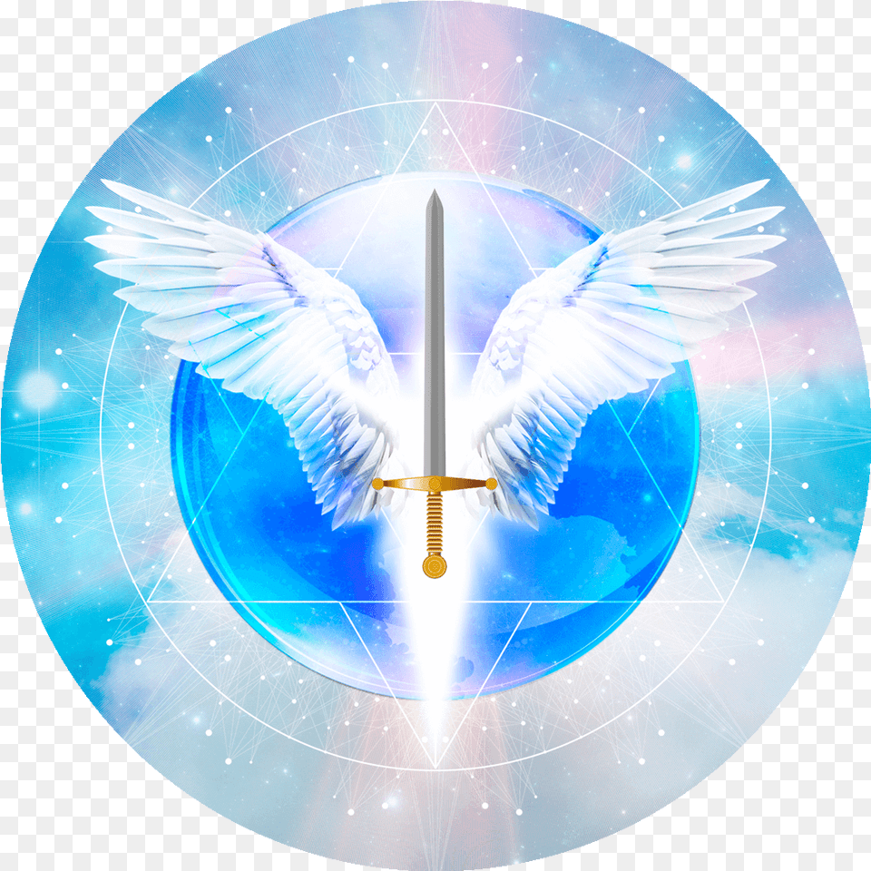 Angel Warrior, Animal, Bird, Sword, Weapon Png Image