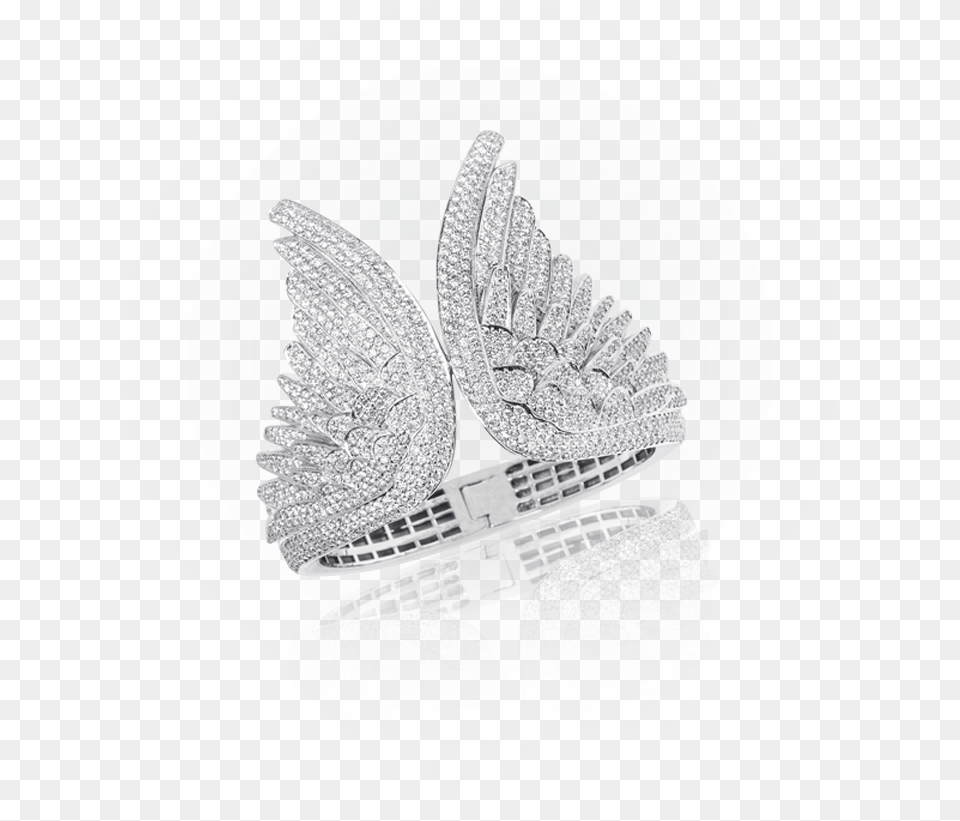 Angel Wing Cuff Bracelet Angle Wings Large Cuff Bracelets, Accessories, Plate Png Image