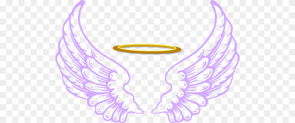Angel Wings And Halo Clip Art Clipart Backgrounds, Accessories, Jewelry Png