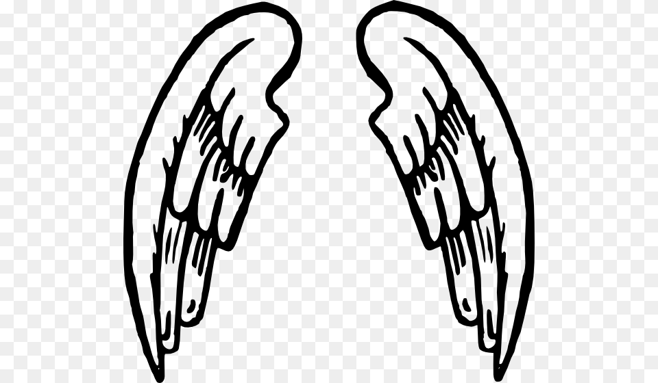 Angel Wings Tattoo Clip Art, Electronics, Hardware, Hook, Claw Png