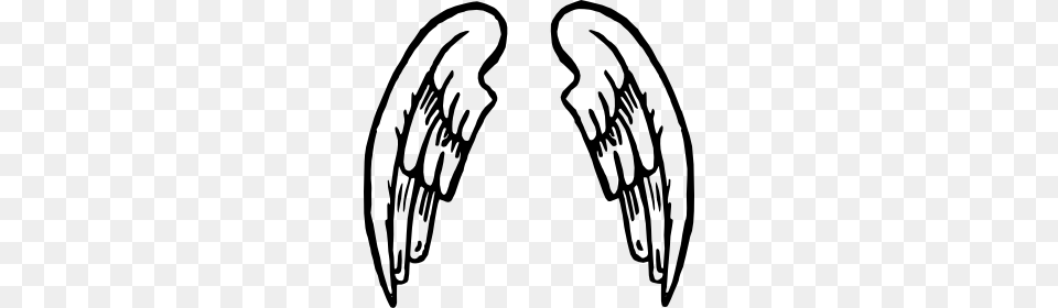 Angel Wings Tattoo Clip Art, Electronics, Hardware, Smoke Pipe, Claw Png Image