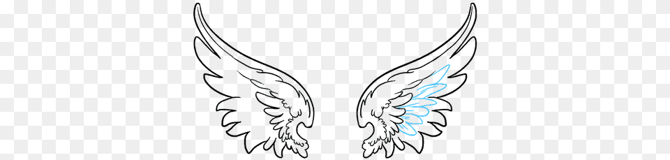 Angel Wings Vector 4k Pictures Draw Angel Wings, Accessories, Pattern Png Image